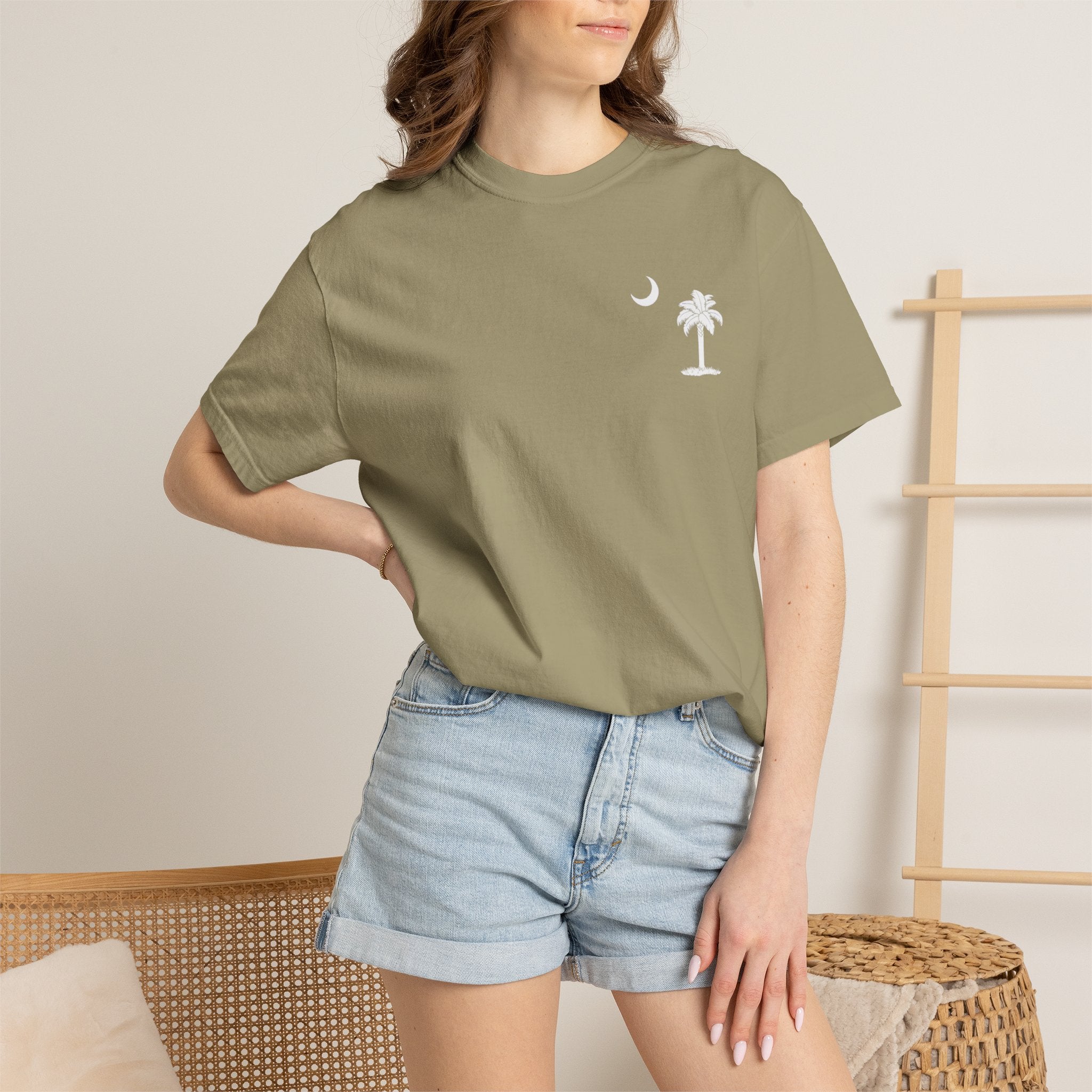 South Carolina Palmetto Moon T‑Shirt — Beachy State Pride Unisex Tee