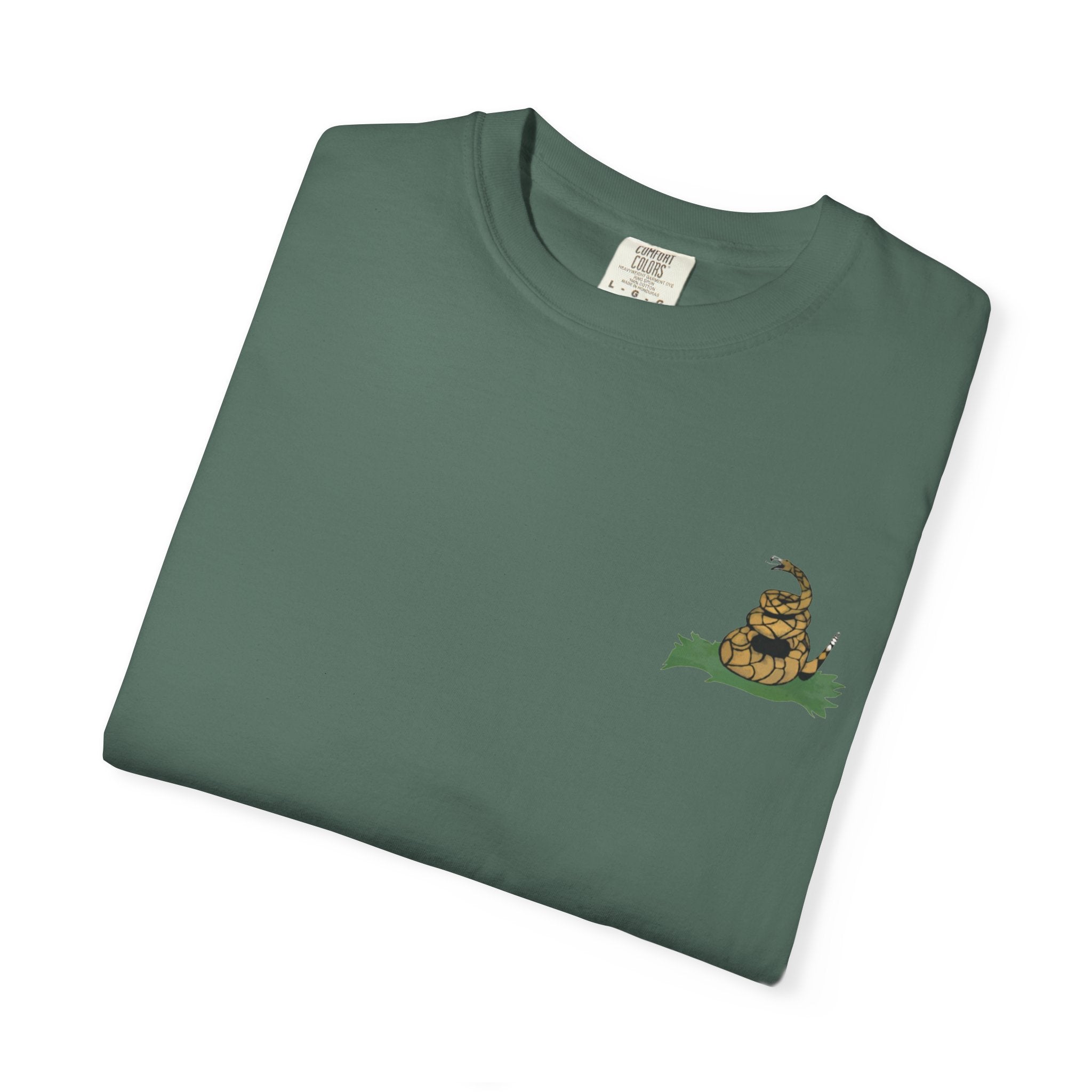 Don't Tread On Me Shirt - Gadsden Flag Rattlesnake Unisex Tee