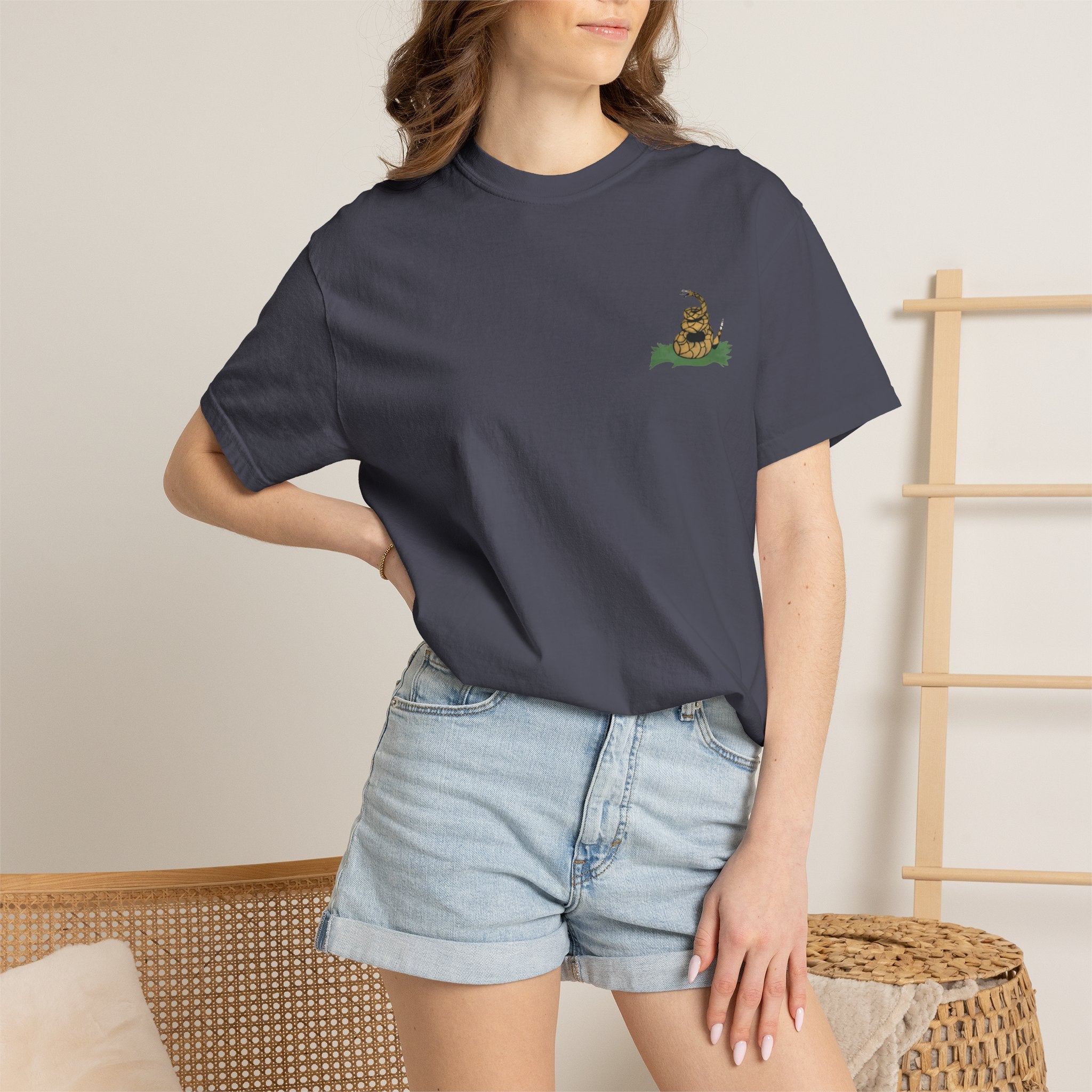 Don't Tread On Me Shirt - Gadsden Flag Rattlesnake Unisex Tee