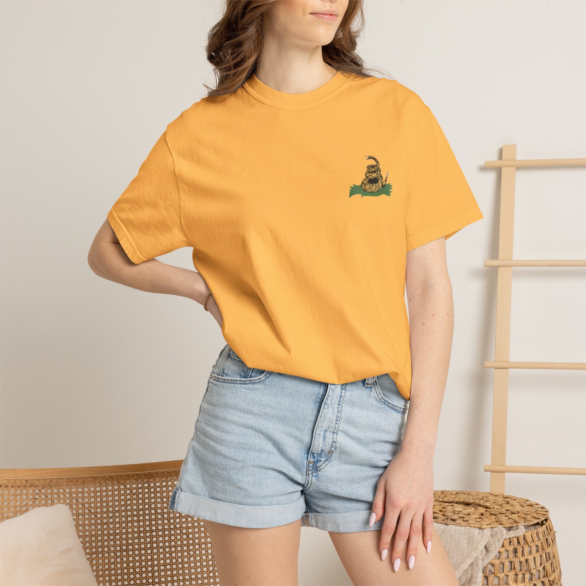 Don't Tread On Me Shirt - Gadsden Flag Rattlesnake Unisex Tee