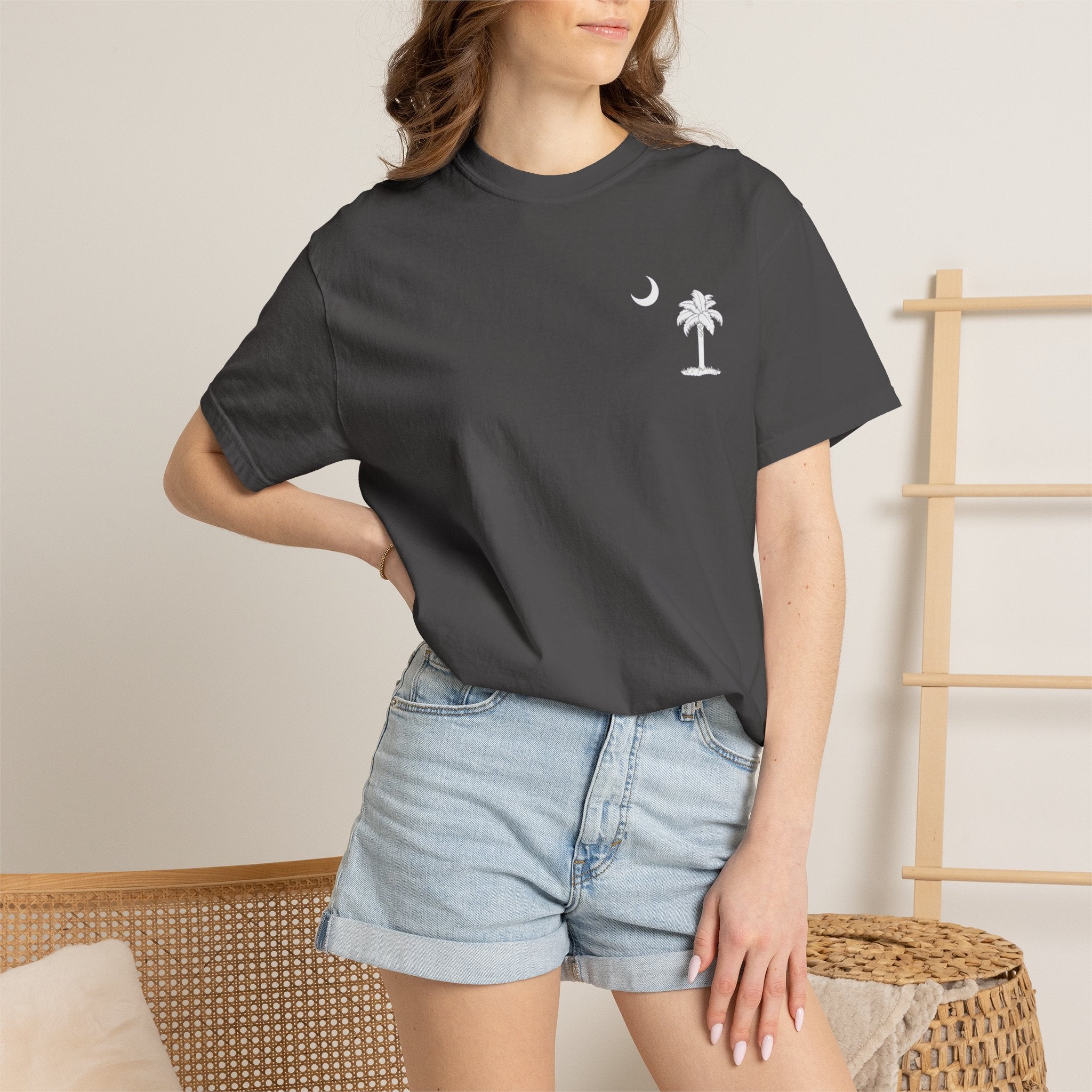 South Carolina Palmetto Moon T‑Shirt — Beachy State Pride Unisex Tee