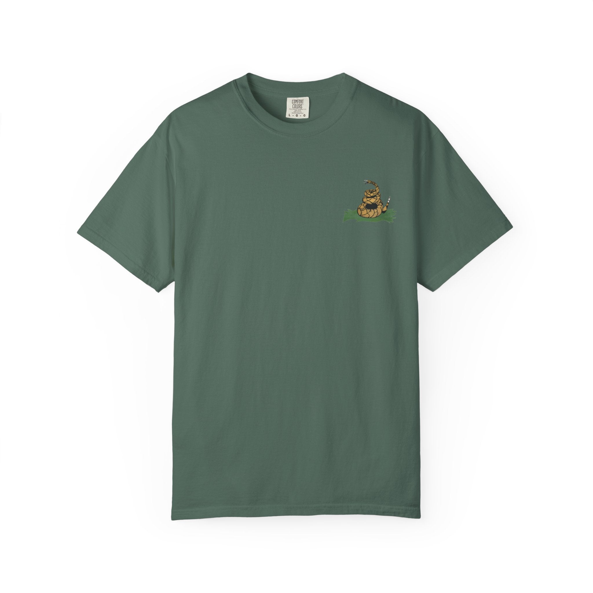 Don't Tread On Me Shirt - Gadsden Flag Rattlesnake Unisex Tee