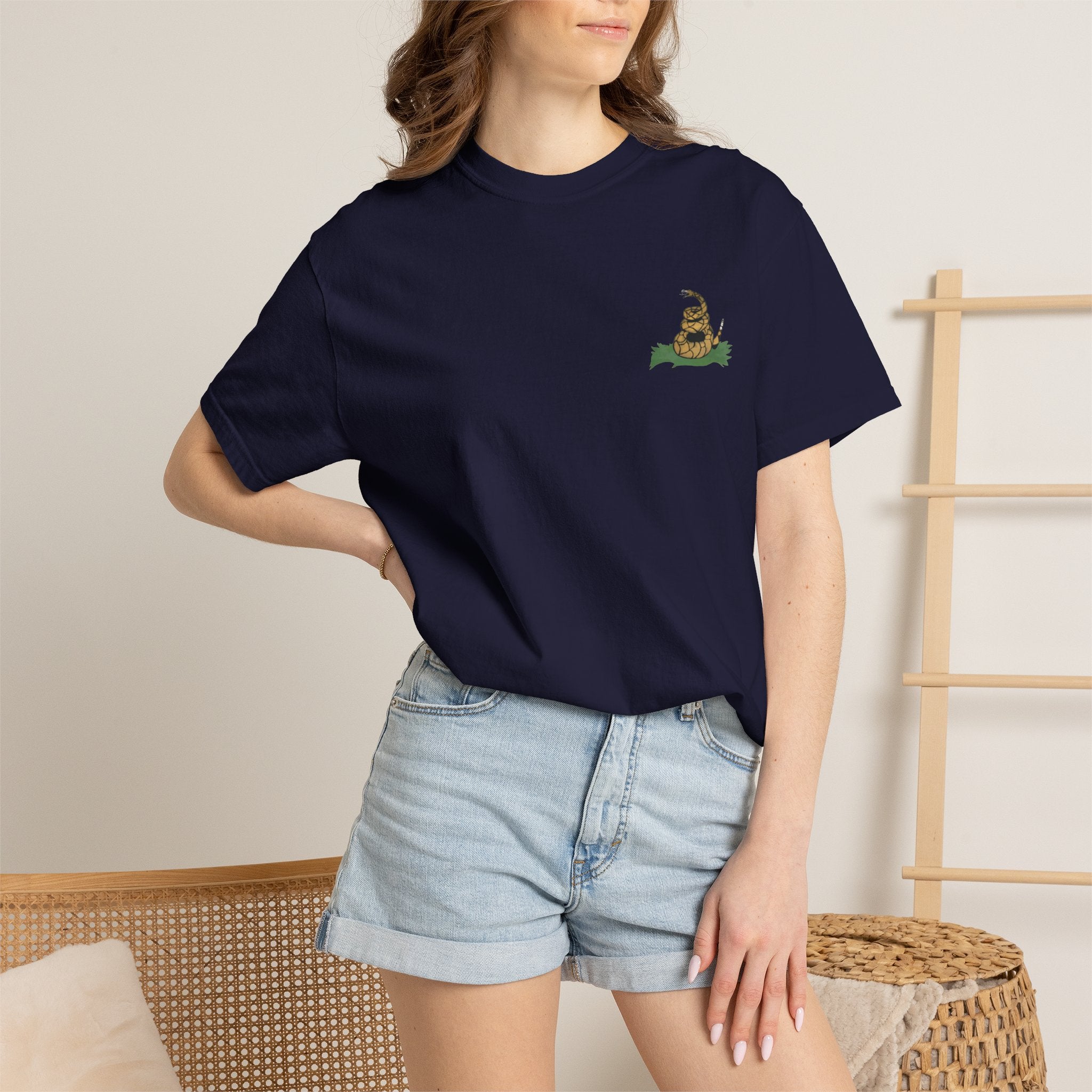 Don't Tread On Me Shirt - Gadsden Flag Rattlesnake Unisex Tee