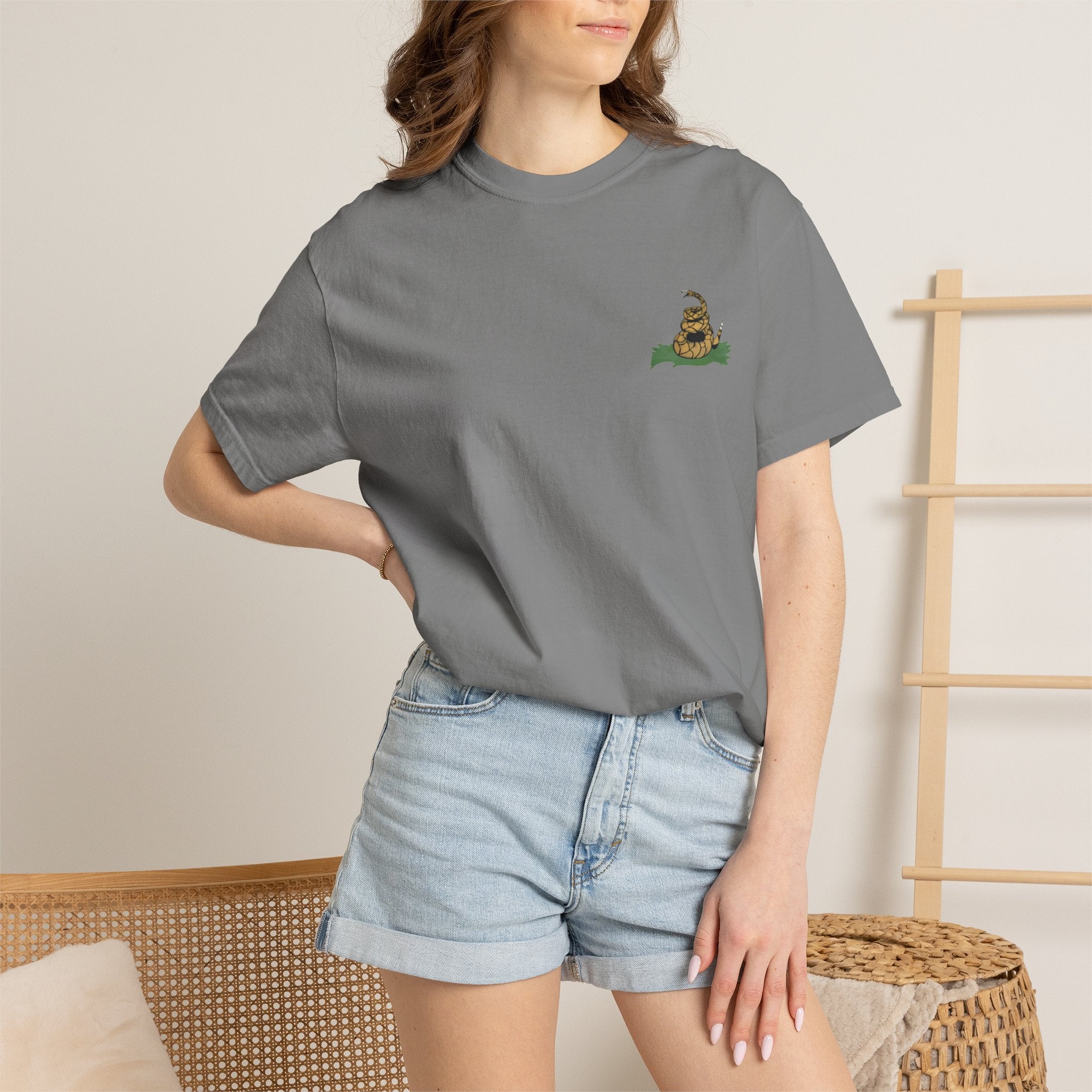 Don't Tread On Me Shirt - Gadsden Flag Rattlesnake Unisex Tee