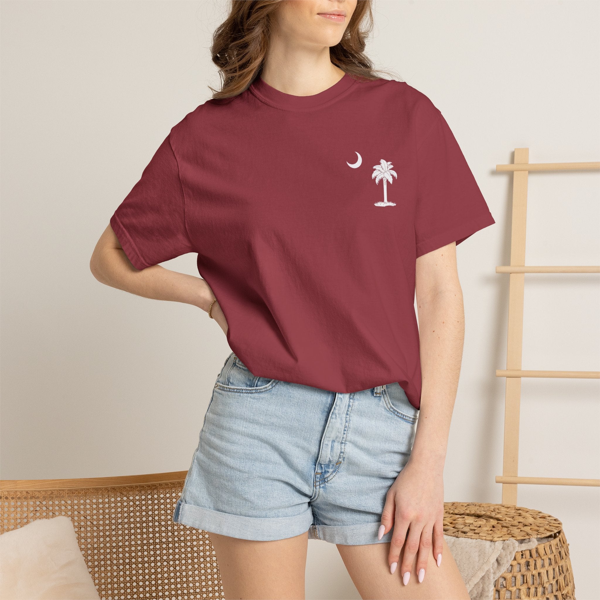 South Carolina Palmetto Moon T‑Shirt — Beachy State Pride Unisex Tee
