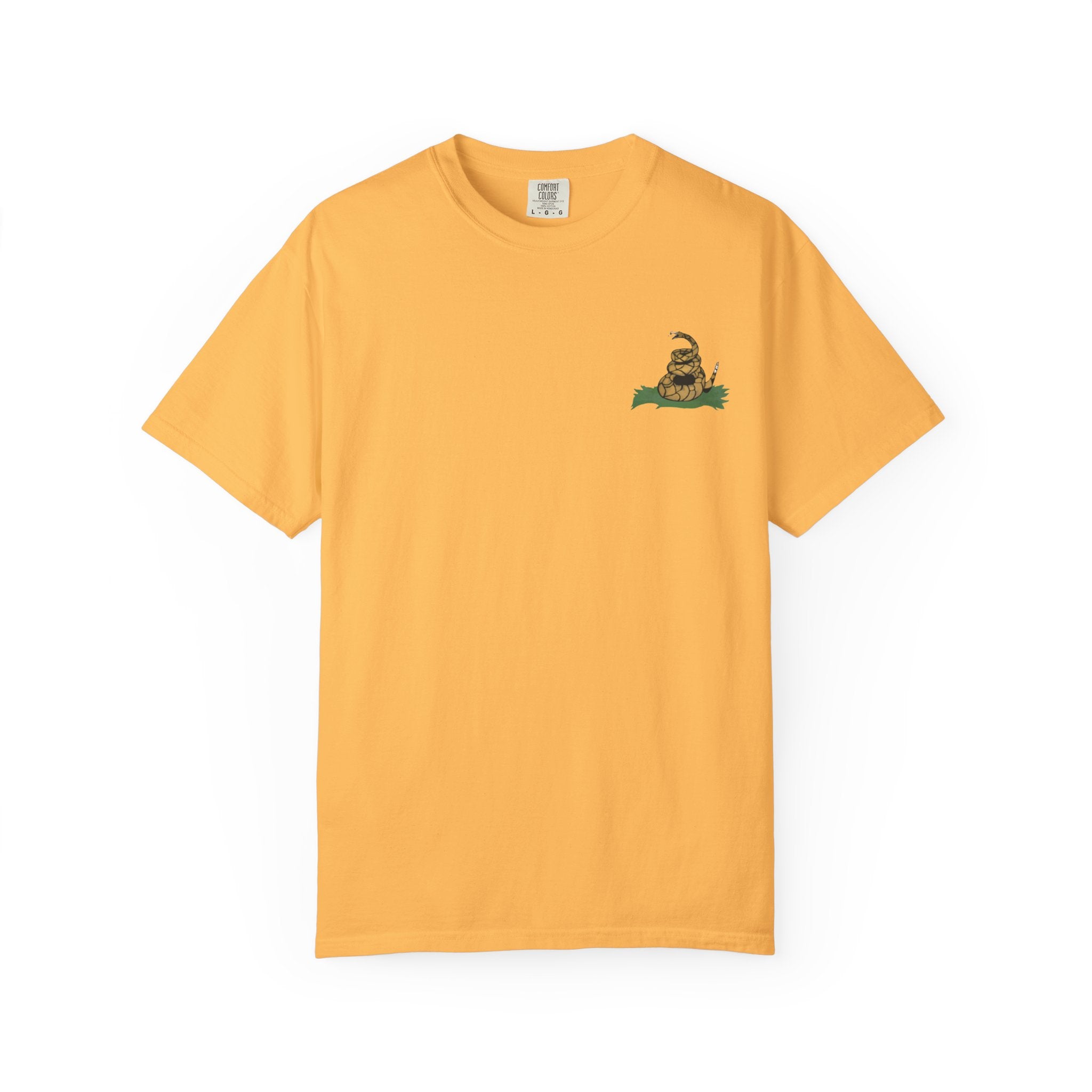 Don't Tread On Me Shirt - Gadsden Flag Rattlesnake Unisex Tee